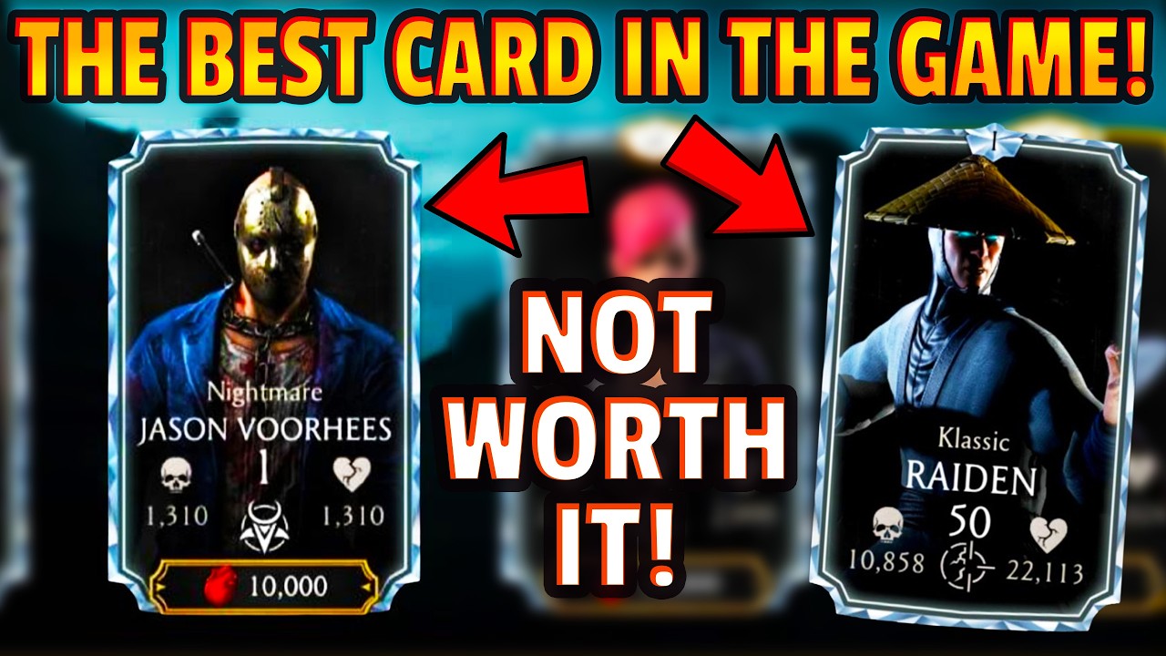 Klassic Raiden is Still THE BEST Card in MK Mobile! Nightmare Jason Sucks, Fight Me!