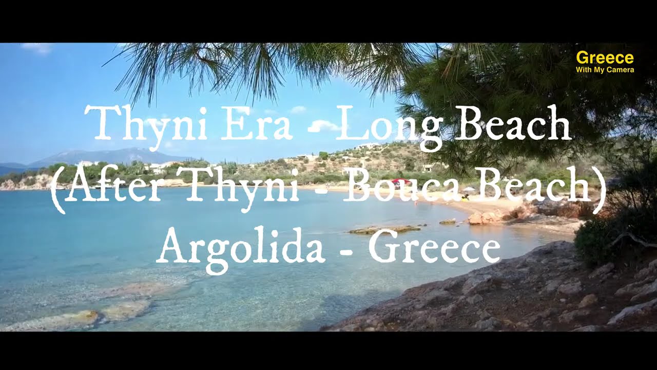 Πόρτο Χέλι - Θυνί - Η Μεγάλη Παραλία - Αργολίδα - Greece -  Porto Heli - Thyni - The Long Beach - 4k