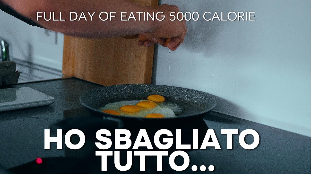 L'ERRORE CHE PUOI EVITARE DI FARE IN BULK.. | 5000 calorie !