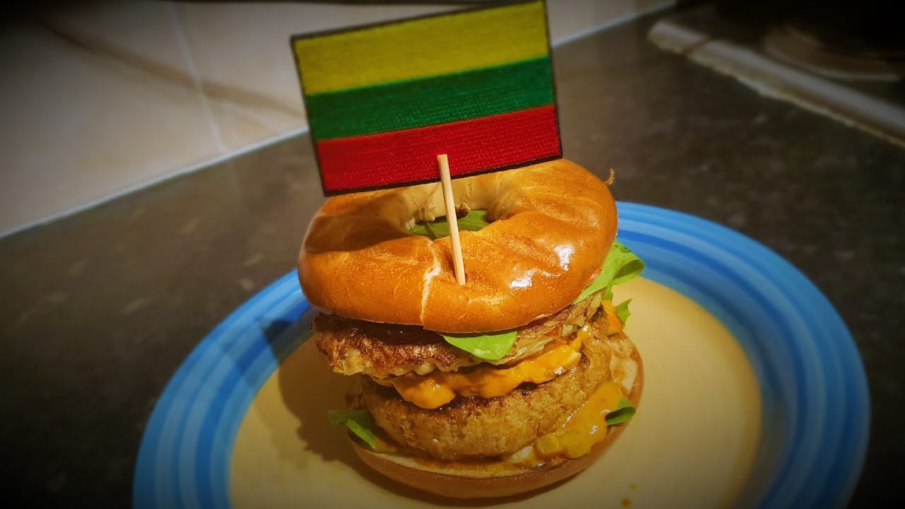 Special edition Lithuanian Burger No10