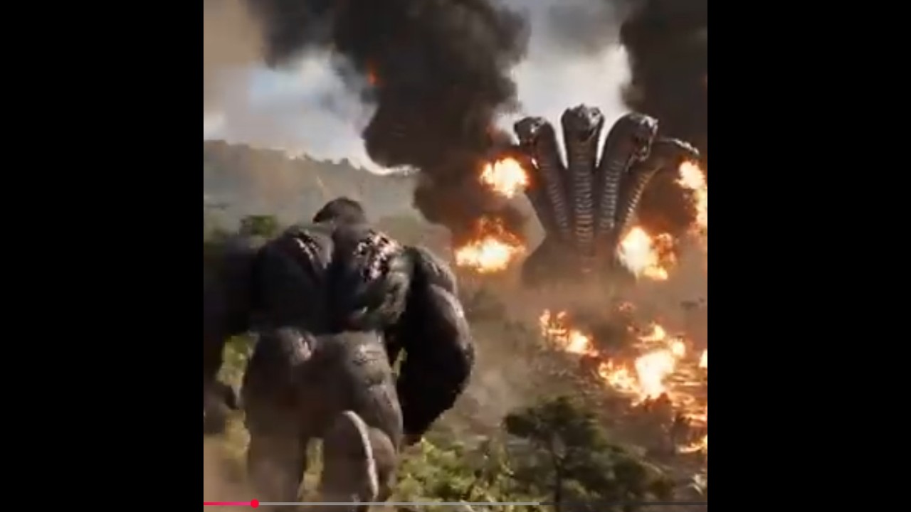Animal Wild Legends: King Kong vs The Three-Headed Beast — An Epic Battle That Shakes the Earth.