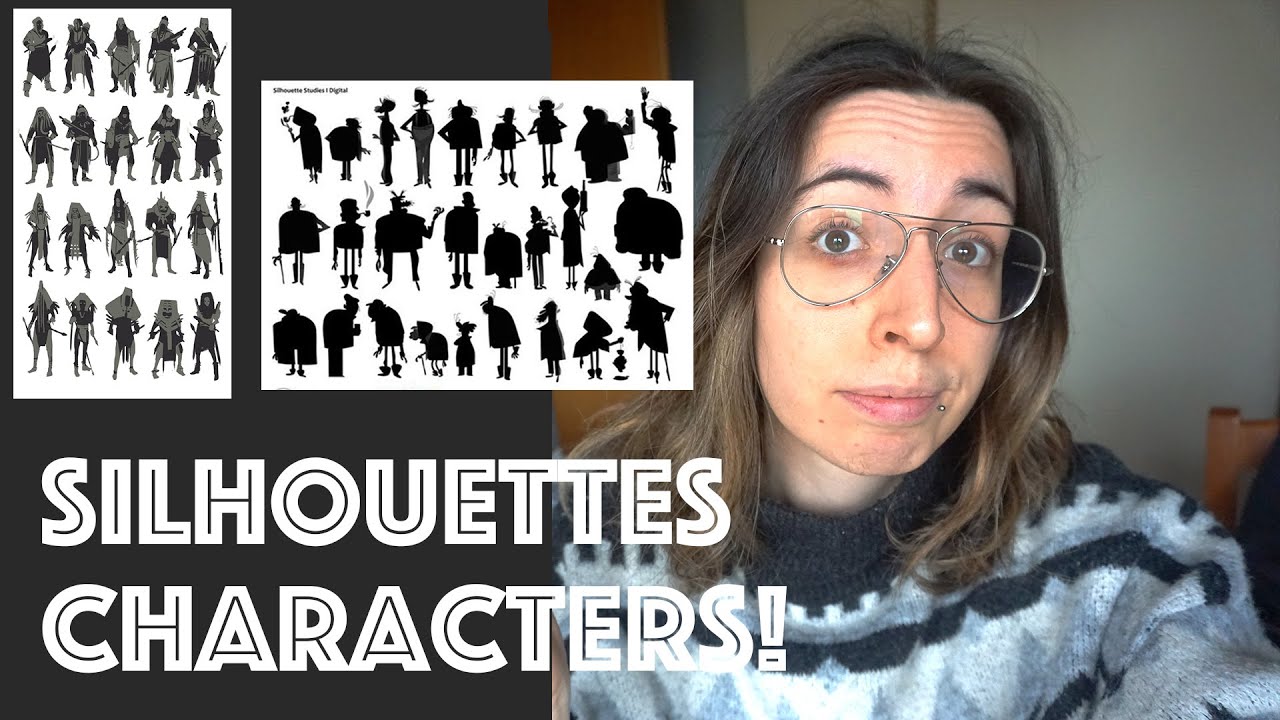 Character Design - Esercizi di silhouettes