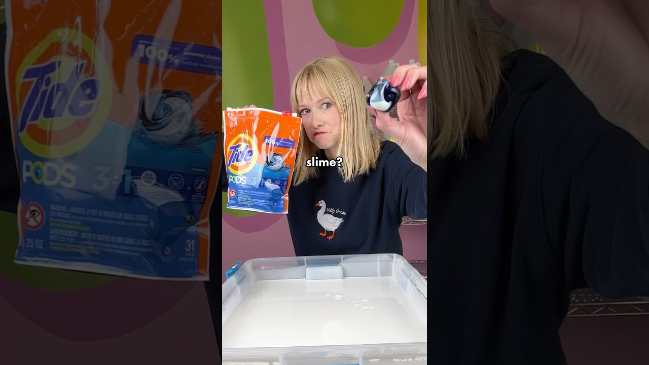 Can Tide Pods Make Slime?