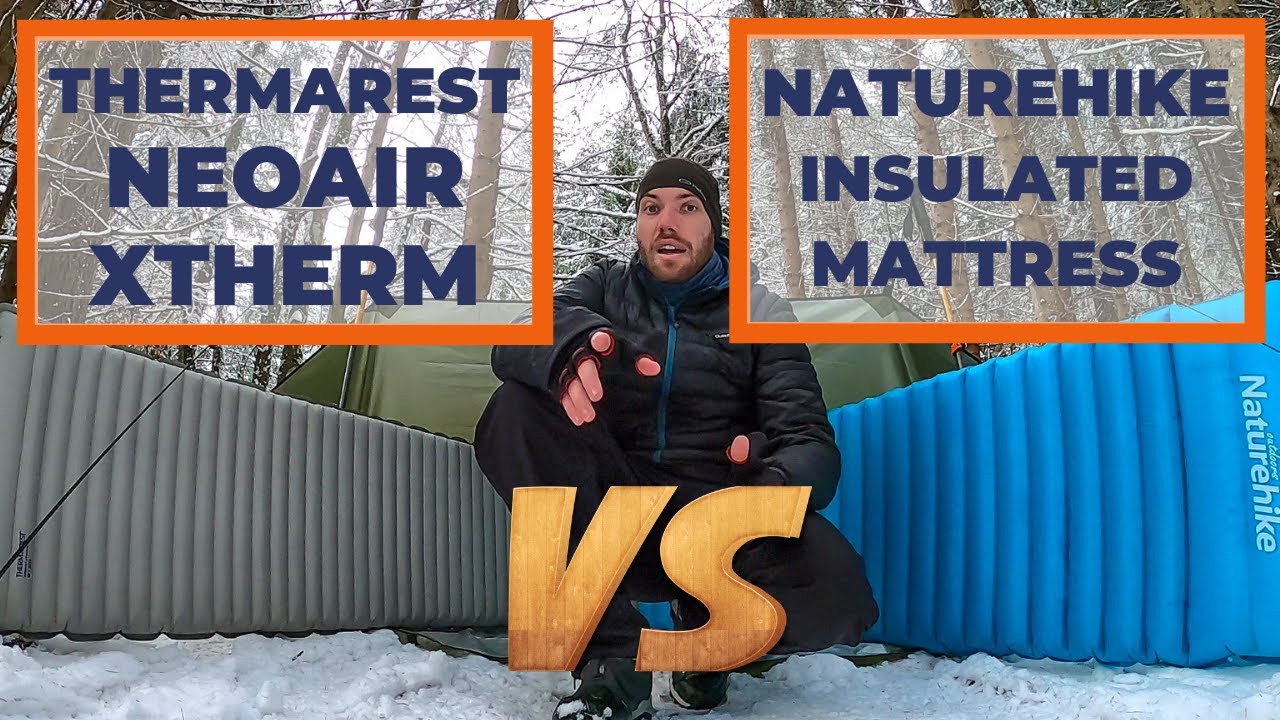 Il migliore materassino invernale? Thermarest NeoAir XTherm vs NatureHike Insulated Mat