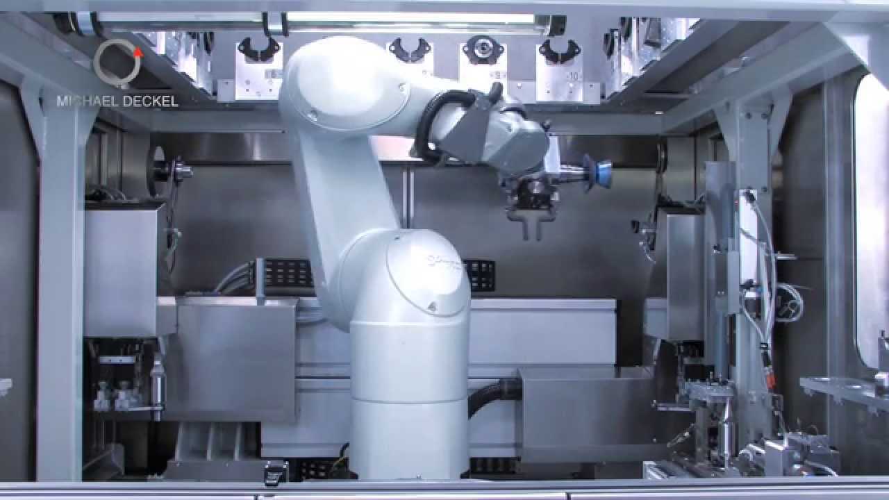 Michael Deckel: Flexus CNC tool-grinder