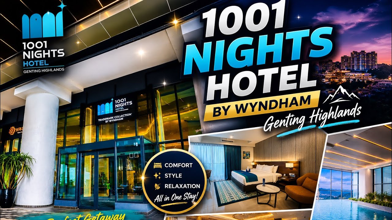 1001 Nights Hotel, Trademark Collection by Wyndham | Hard Rock Cafe @1001NightsHotelGenting 
