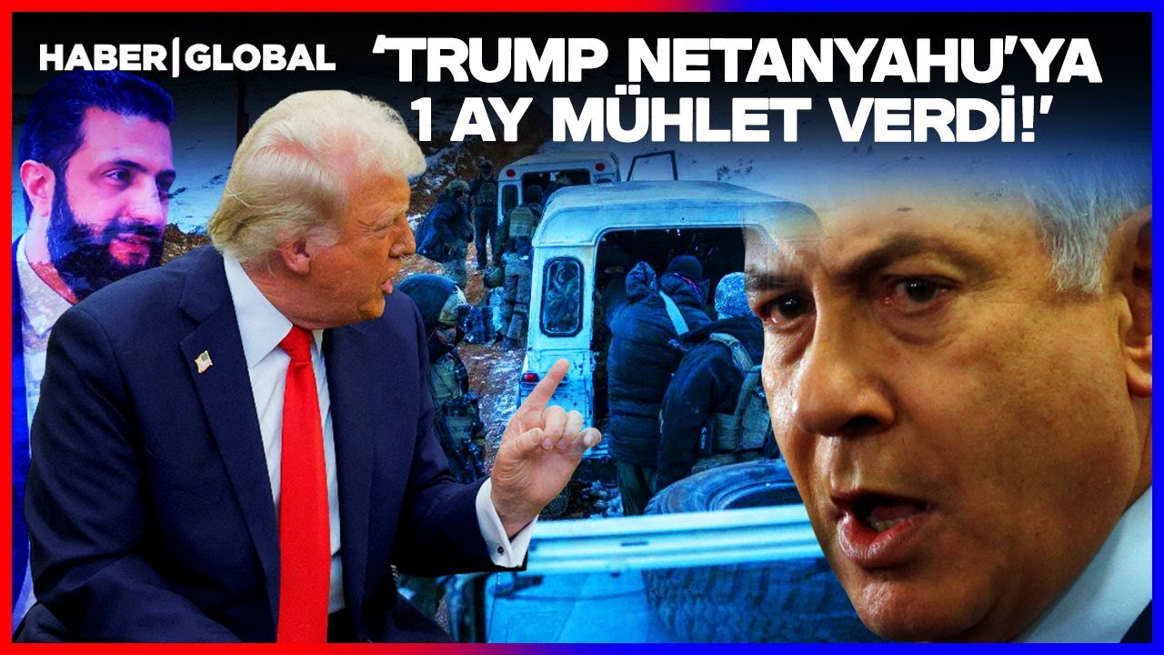 TEL-AVİV'E YAKIN MARKAJ! Trump İsrail Başbakanı Netanyahu'ya 1 Ay Mühlet Verdi!