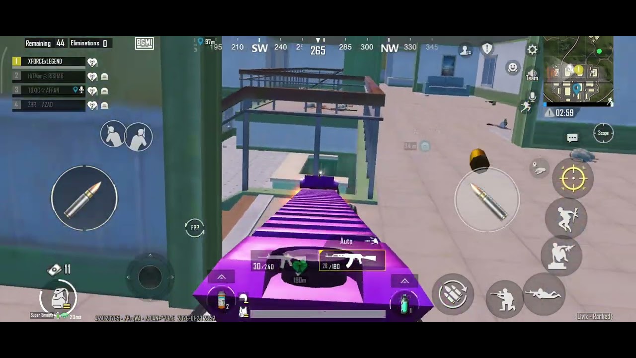 New update first GAME PLAY 🫣 Non event #livik #bgmi #gameplay #intensefigth