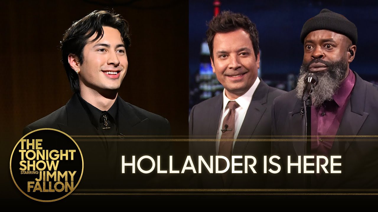 Hudson Williams Breaks Up Jimmy and Tariq's Heated Rivalry Fight | The Tonight Show