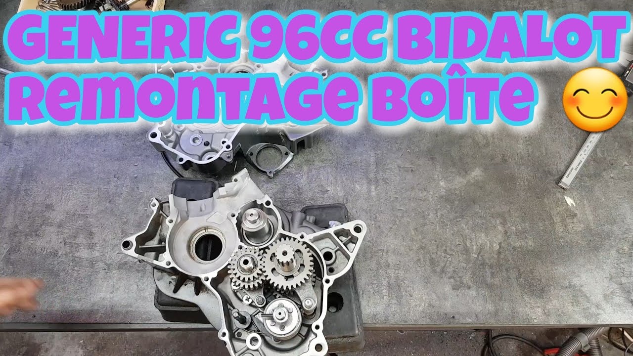 GENERIC 96CC BIDALOT remontage boîte.