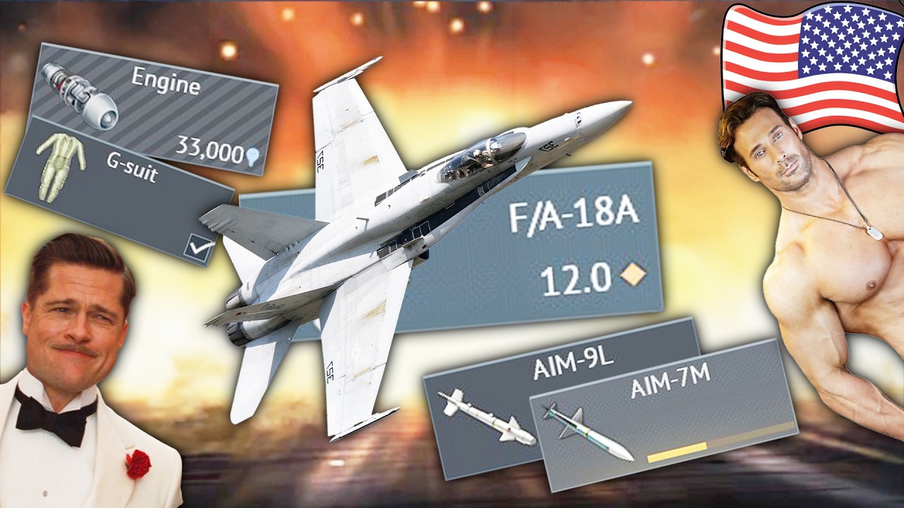 F/A-18A Stock Grind 💀