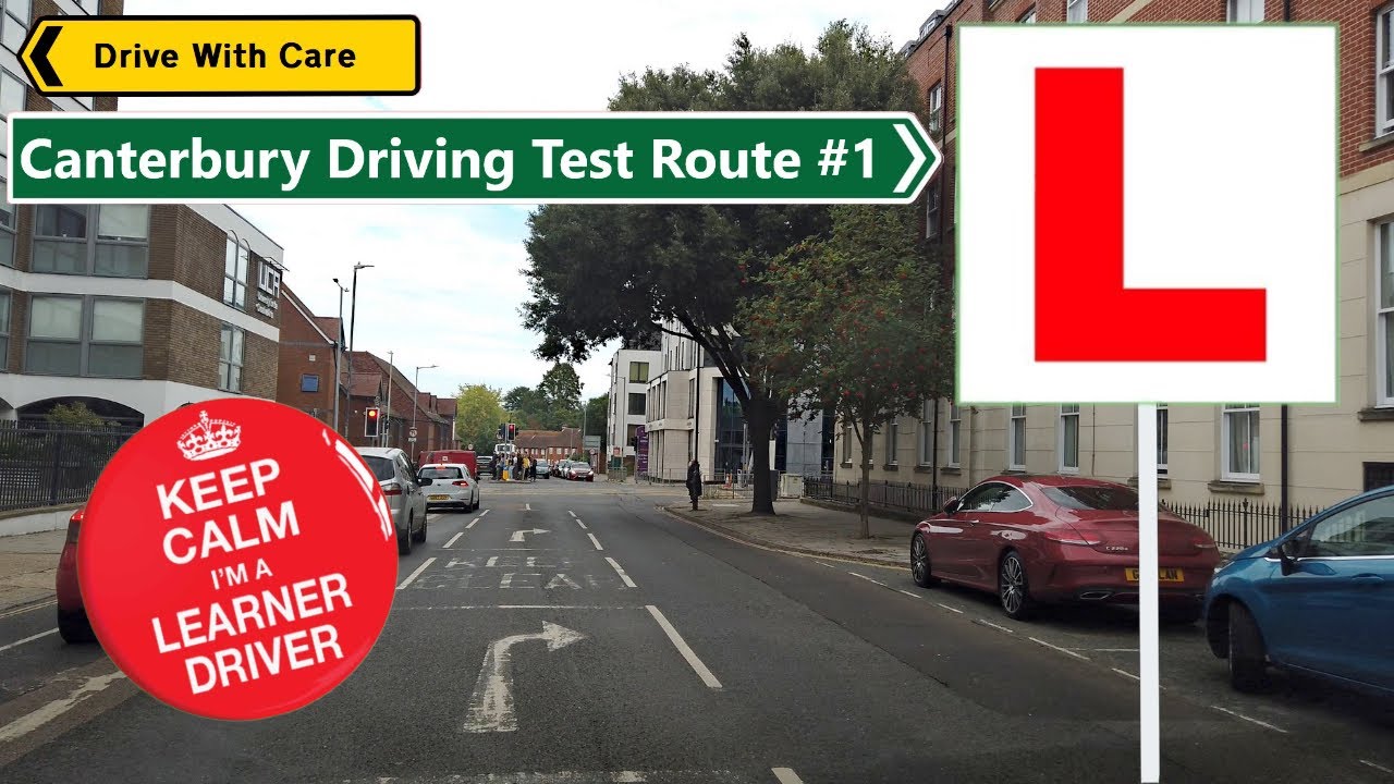 Canterbury Driving Test Route 1