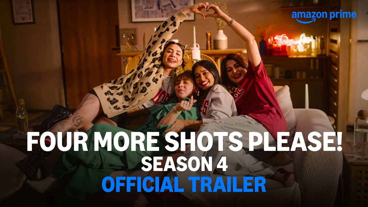 pouring the trailer onto your feed 🍹#FourMoreShotsPleaseOnPrime, Final Season, Dec 19