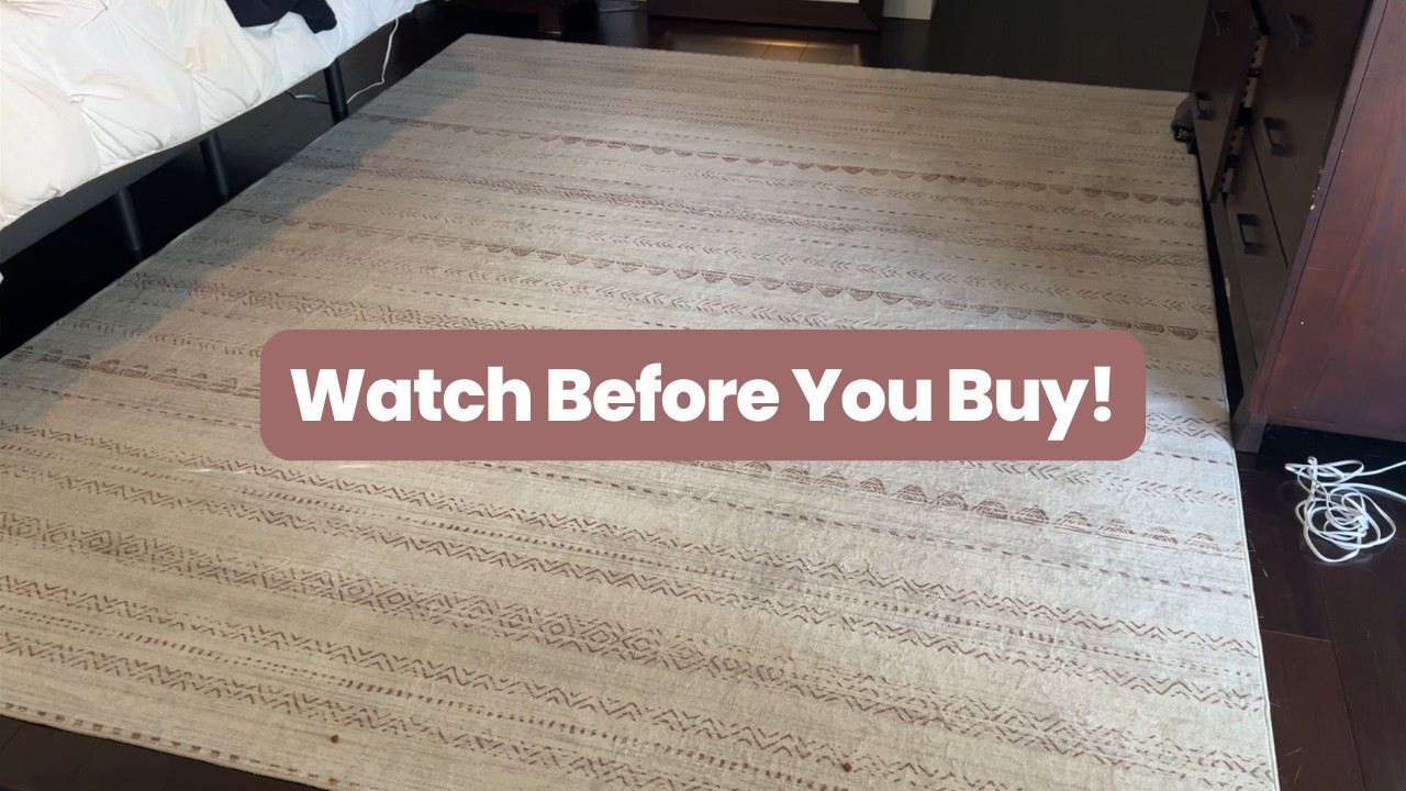 Honest Review: Nakagishi 8x10 Area Rugs Living Room: Washable Boho Large Neutral | Worth It?