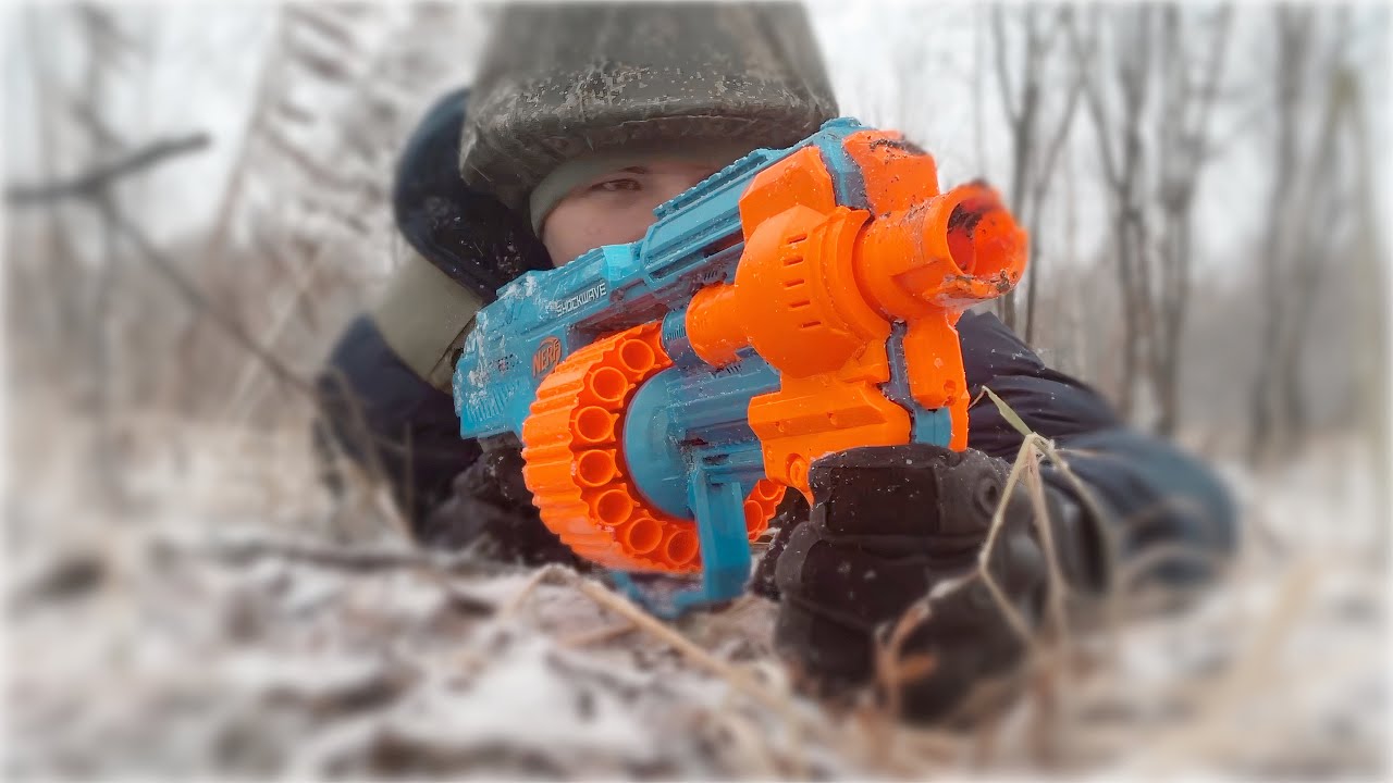 ОБЗОР БЛАСТЕРА NERF ELITE 2.0 SHOCKWAVE // НЁРФ ЭЛИТ 2.0 ШОКВЕЙВ