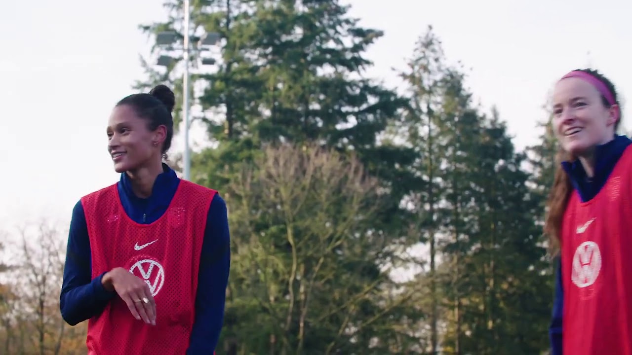 MIC'D UP: Lynn Williams at USWNT November Camp.