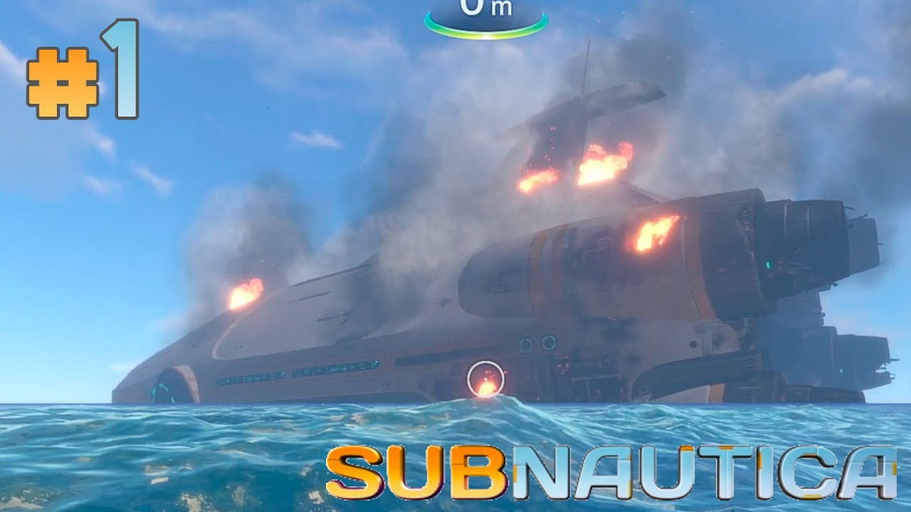 The Aurora Has An Unexpected Crash Landing! | Subnautica Playthrough Part 1 | RandomJosh Plays