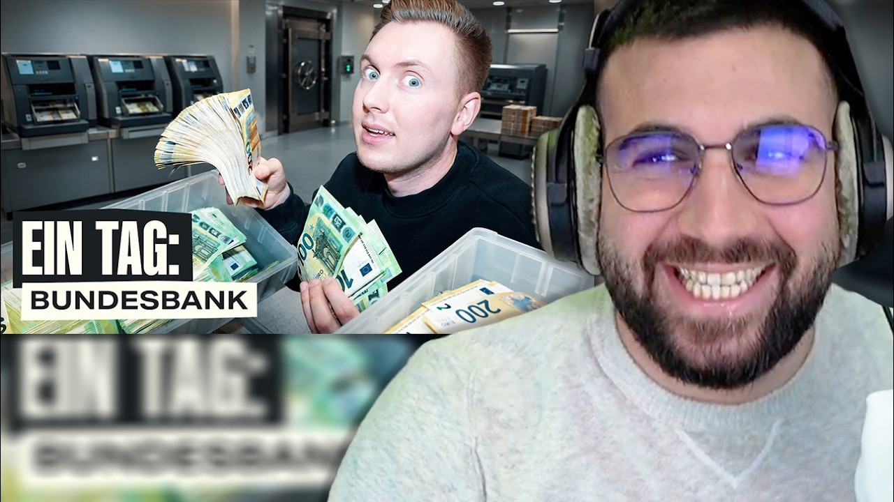 SO EIN SCH&Ouml;NES VIDEO&hellip;. 😍🤩 MertAbi reagiert auf 1 Tag bei der Bundesbank