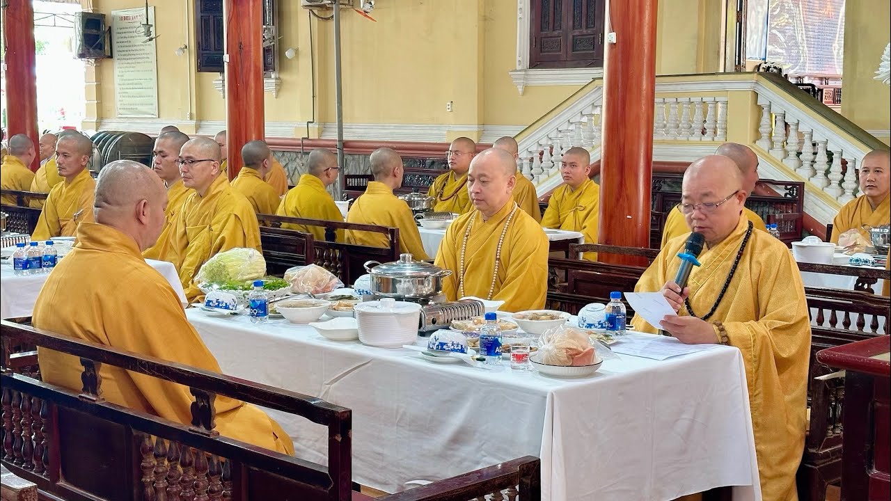 Lễ cúng dường Trai Tăng ( ngày 16/12 Âl tại chùa Giác Hoa )