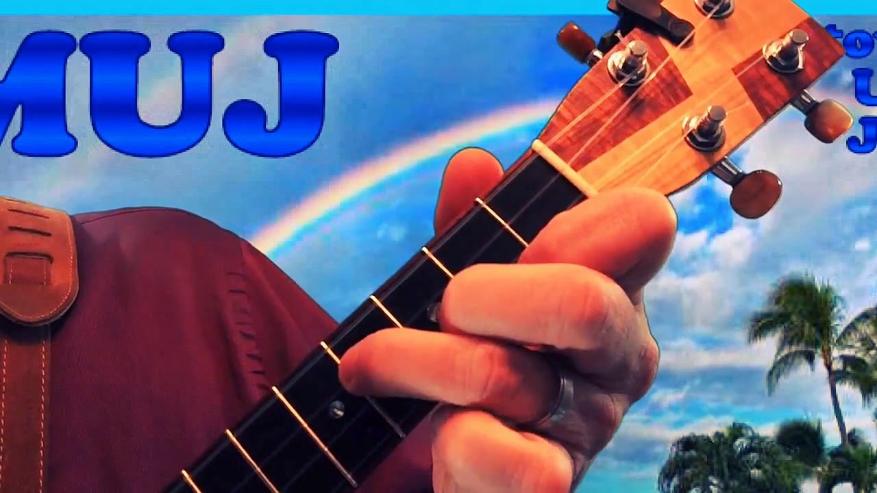 Over The Rainbow / What A Wonderful World combo - Iz version (ukulele tutorial by MUJ)