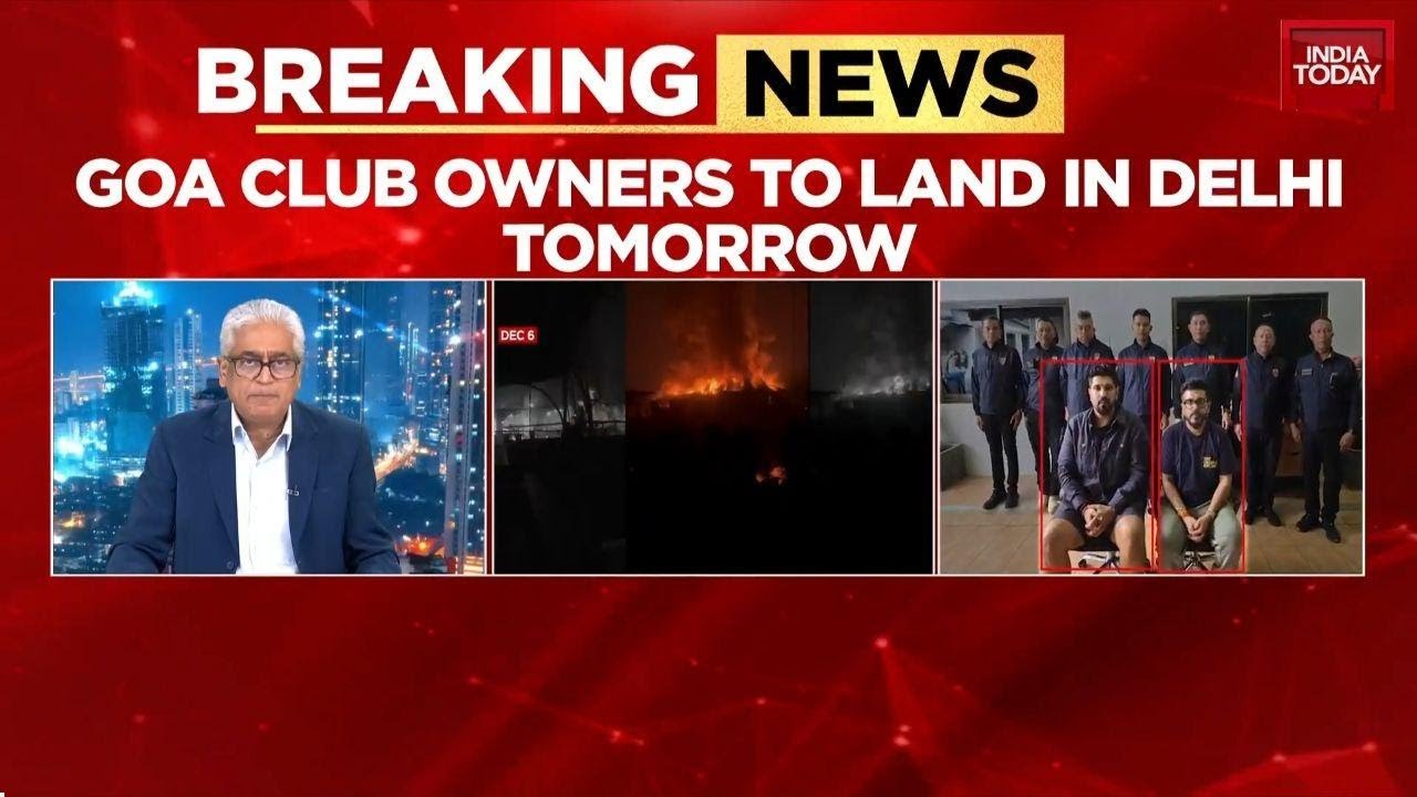 Goa Fire: Divyesh Singh Reports Luthra Brothers to Land in Delhi Tomorrow Under CBI Custody