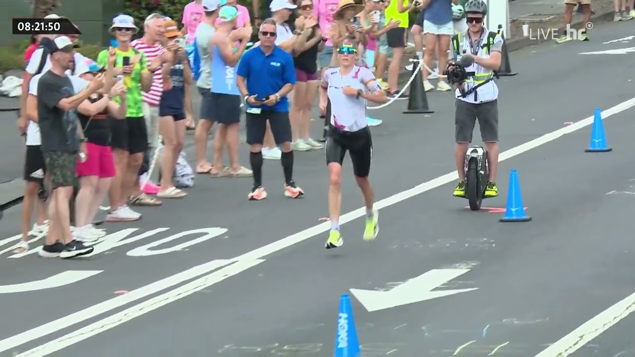 hr Fernsehen - das dramatische Finale der Ironman WM der Damen in Hawaii