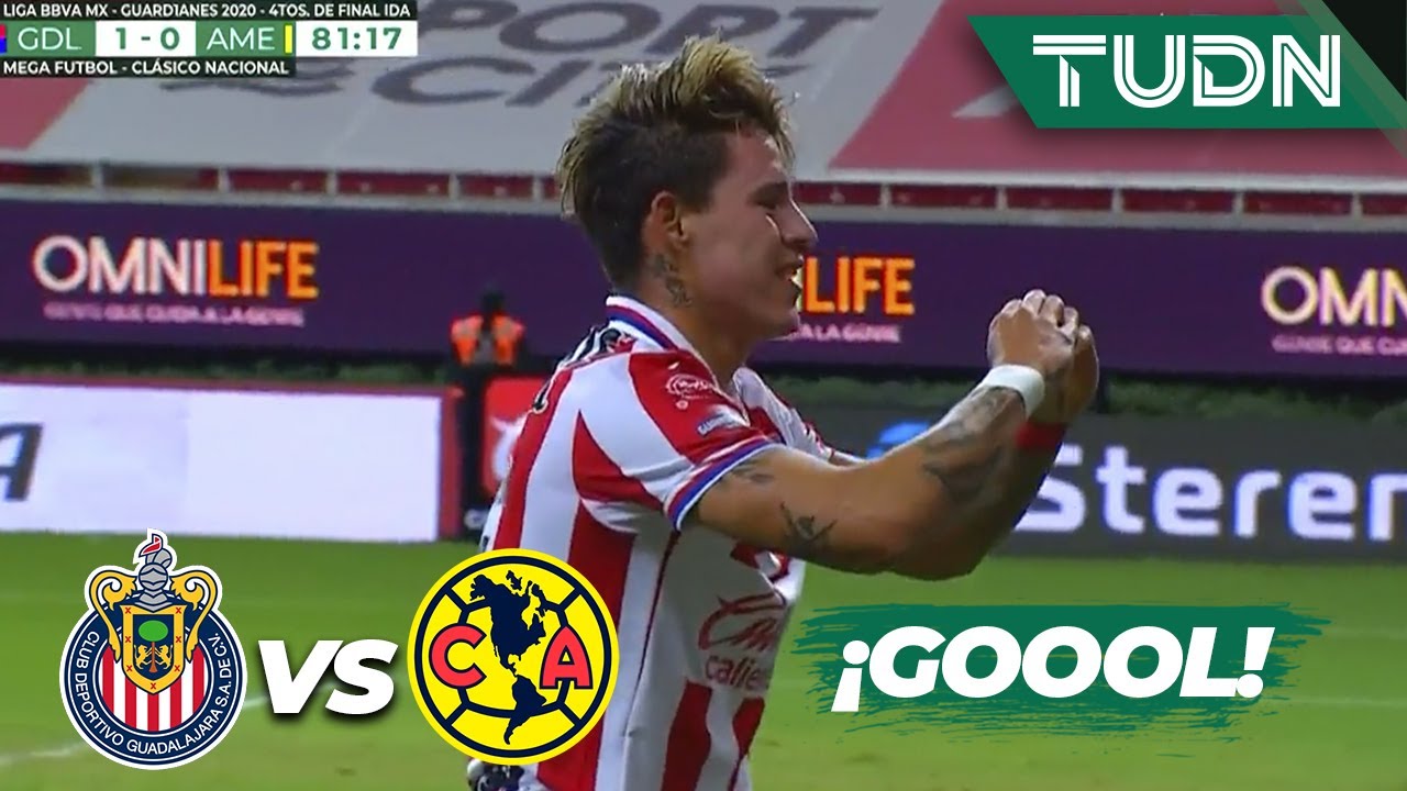 &iexcl;MEGA GOLAZO! &iexcl;Calder&oacute;n aniquila a Ochoa! | Chivas 1-0 Am&eacute;rica | Guard1anes 2020 Liga BBVA MX | TUDN