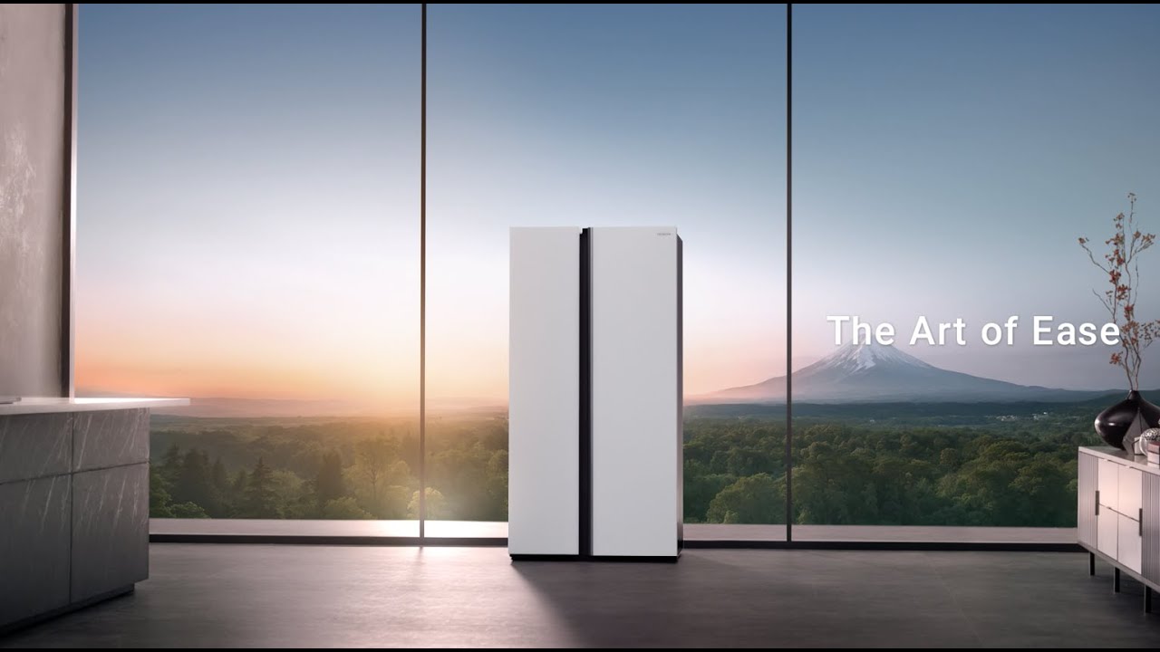 Hitachi Skyline Side by Side Deluxe Refrigerator