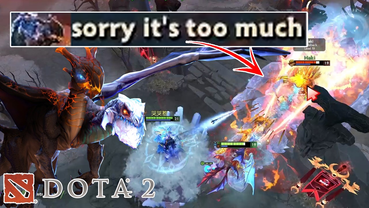 JAKIRO EXTREME AGGRESSIVE! 🔥❄️ | Too Much For The Enemy Team! (Dota 2 Low Tier Madness)