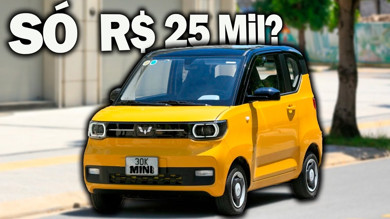 Conheça o Carro Elétrico que Está Assustando as Montadoras! Custa só R$ 25 MIL!