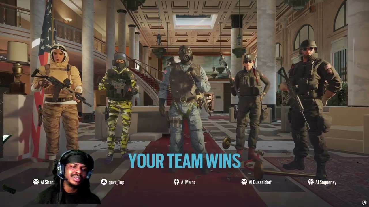 Ghosting plays Rainbow Six siege