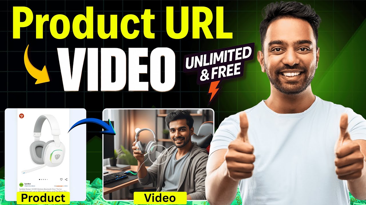 Convert Product URL to Video With FREE AI Video Generator | Step-by-Step Tutorial
