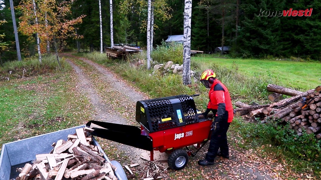 Kokeilussa Japa 235 -pilkekone