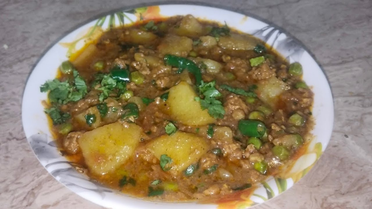 Keema Aloo Matar Recipe | Dhaba Style Keema Aloo Matar Recipe |قیمہ آلو مٹر بنانے کا طریقہ| Recipe 