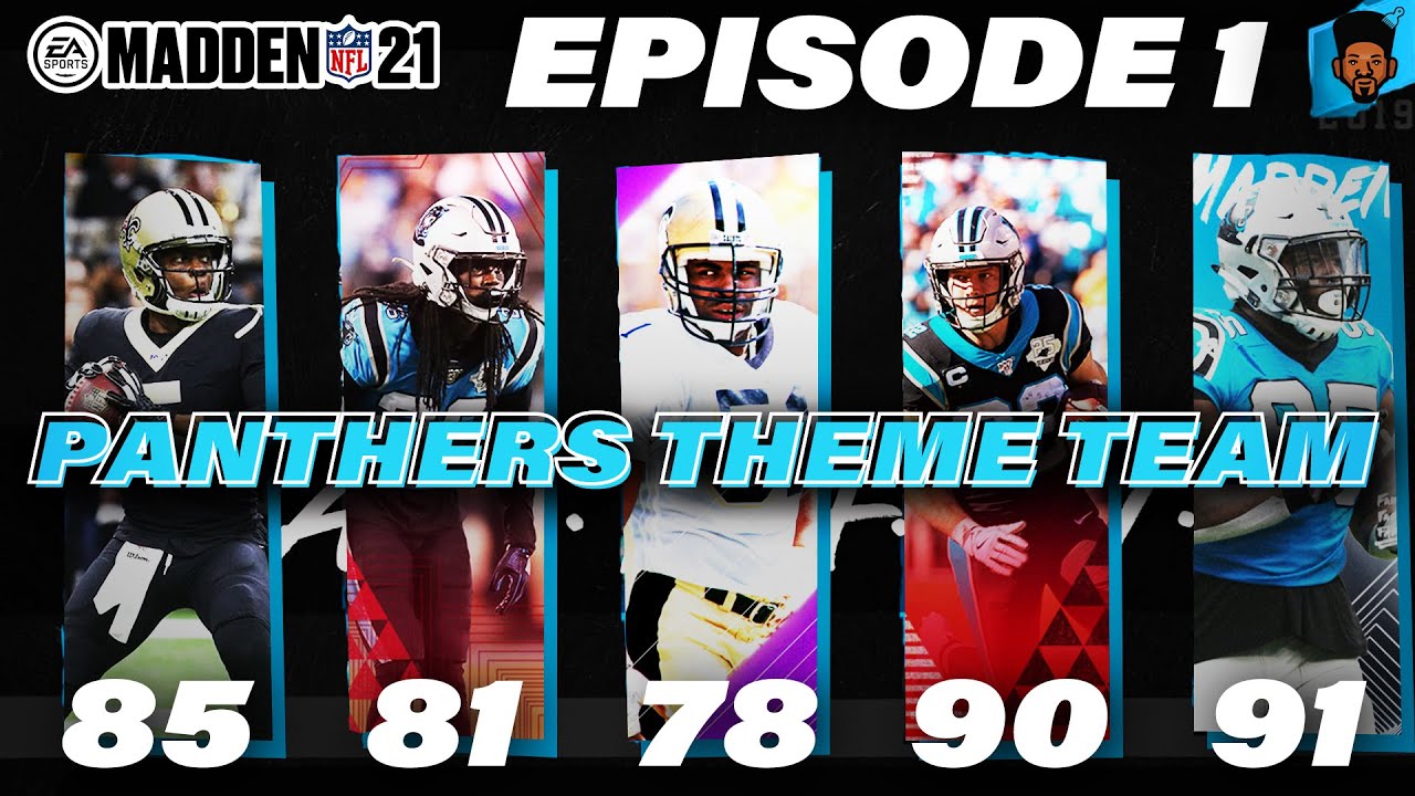 The CMC ERA!!! | Carolina Panthers Theme Team Is Complete Episode 1 | Madden 21 Ultimate Team