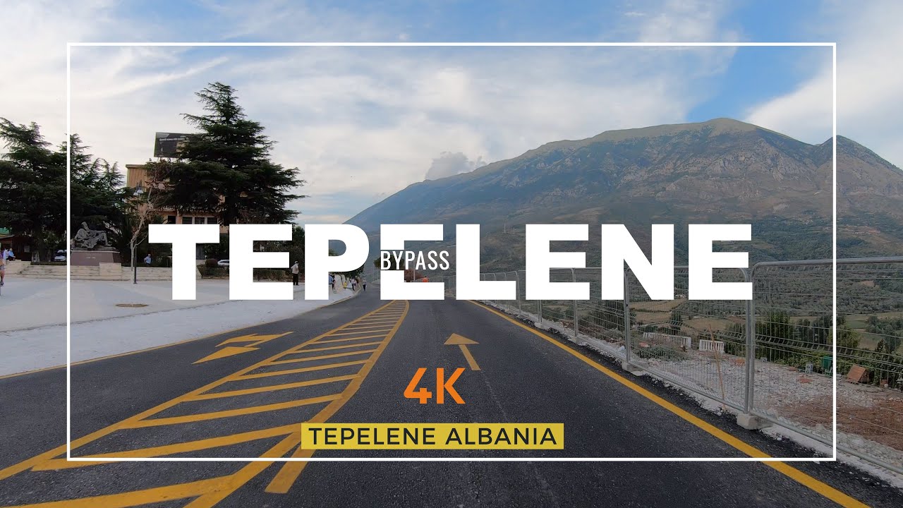 TEPELENA, ALBANIA - Bypass Driving real-time 🇦🇱 (Duke Udhetuar me Makine) 【4K】
