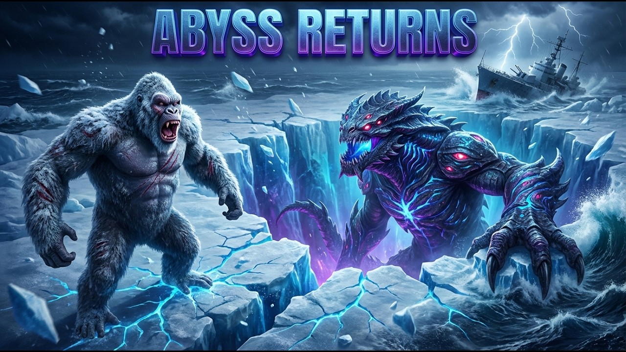 PART 3 – KONG vs THE ABYSSAL MONARCH – Ice Trench Reopens: The Final Showdown!
