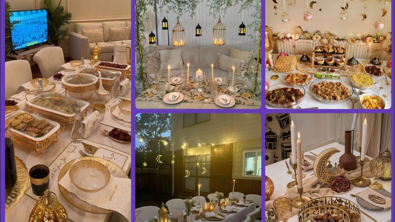Iftar table setup ideas/Iftar table decoration ideas#iftar#iftari