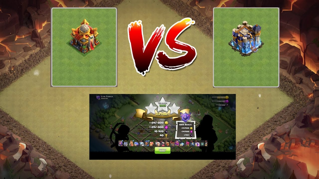 TH16 KO LABAN SA TH18 USING THROWERS + TOTEM SPELLS ATTACK 