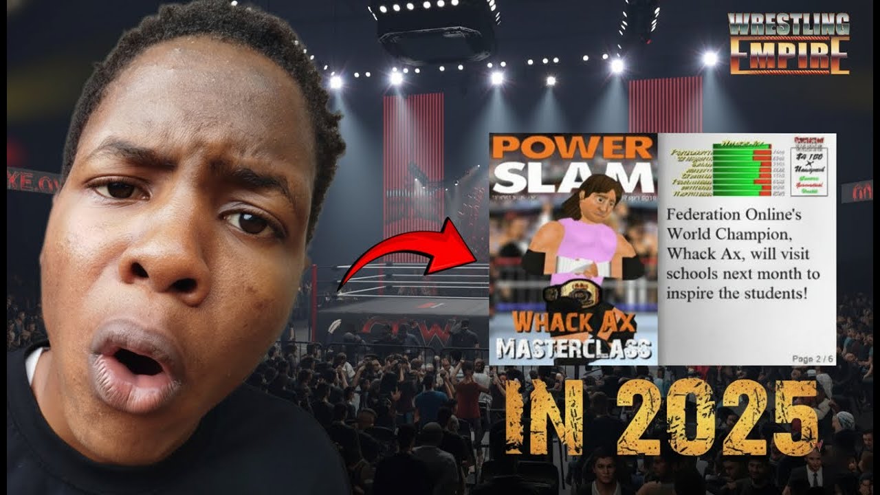 Я играл в Wrestling Empire в 2025 году