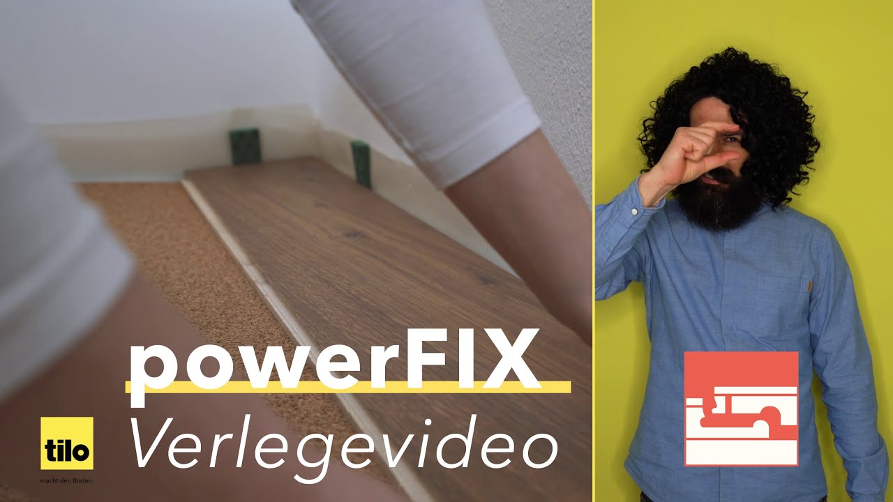 tilo Verlegevideo powerFIX - Wie verlege ich einen Boden?