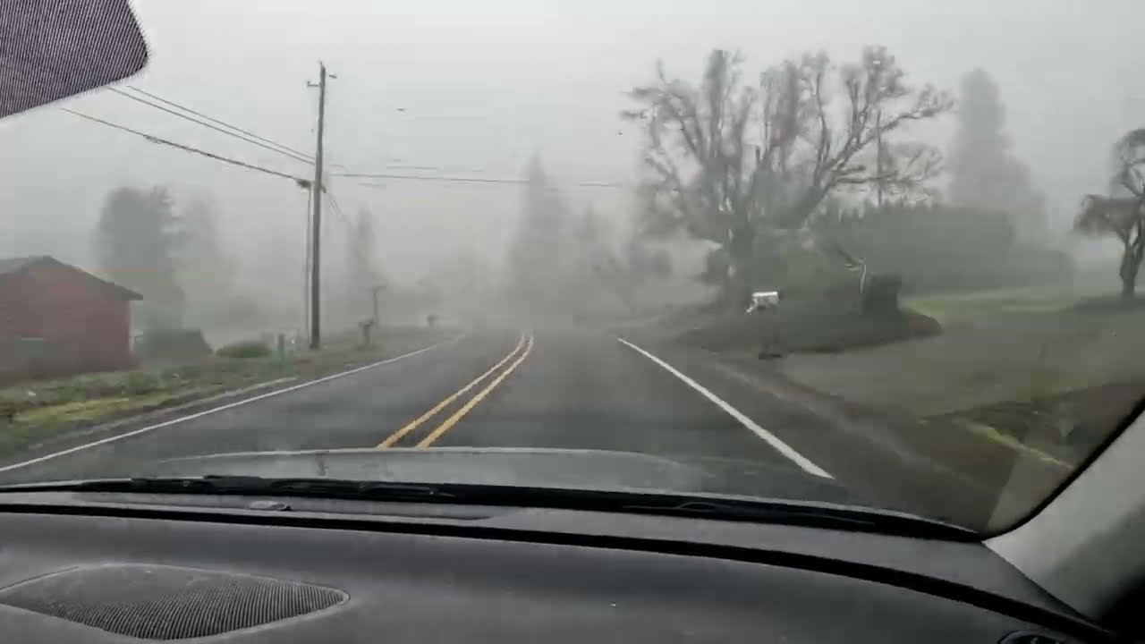 Aumsville Foggy Drive