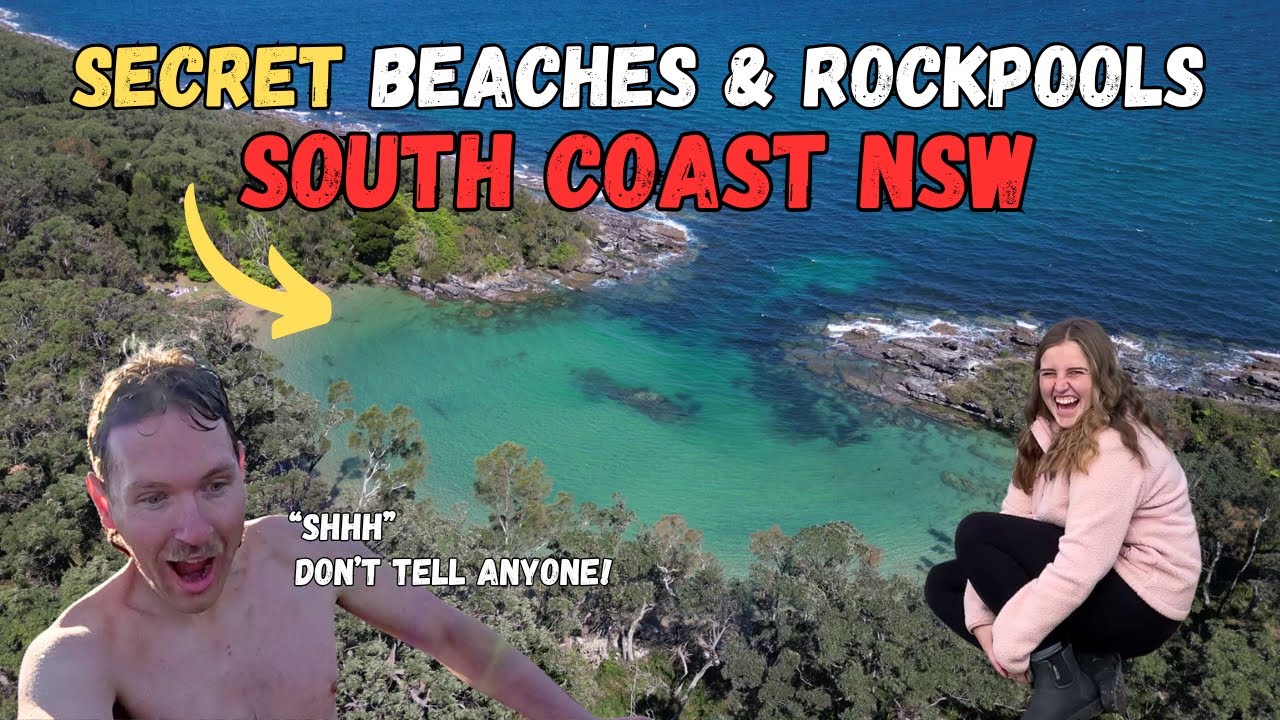 HIDDEN ROCKPOOLS IN NSW | South Coast Road Trip From Sydney New South Wales
