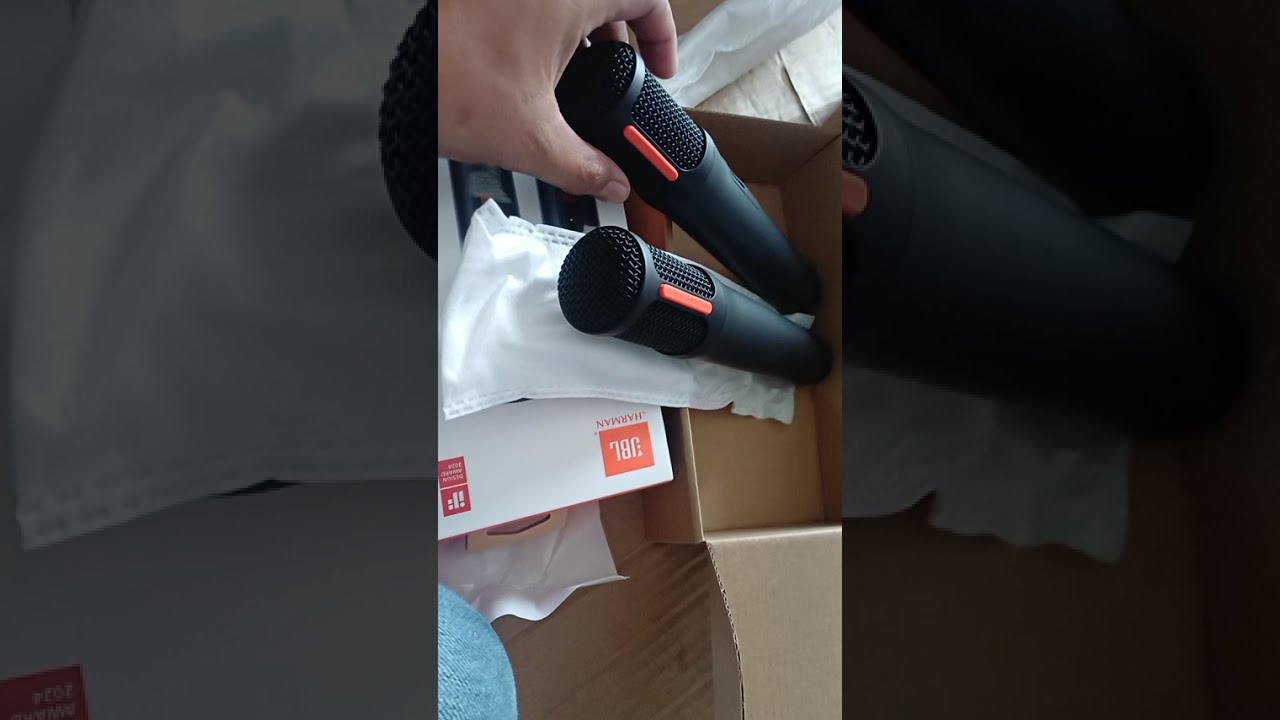 UnBoxing JBL WIRELESS MICROPHONE