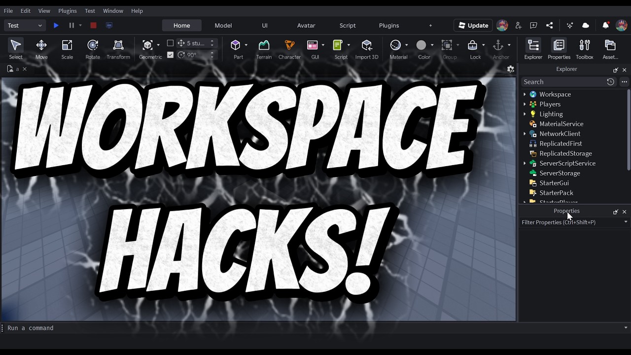 Хаки рабочего пространства Roblox Studio: будьте организованы как профессионал!