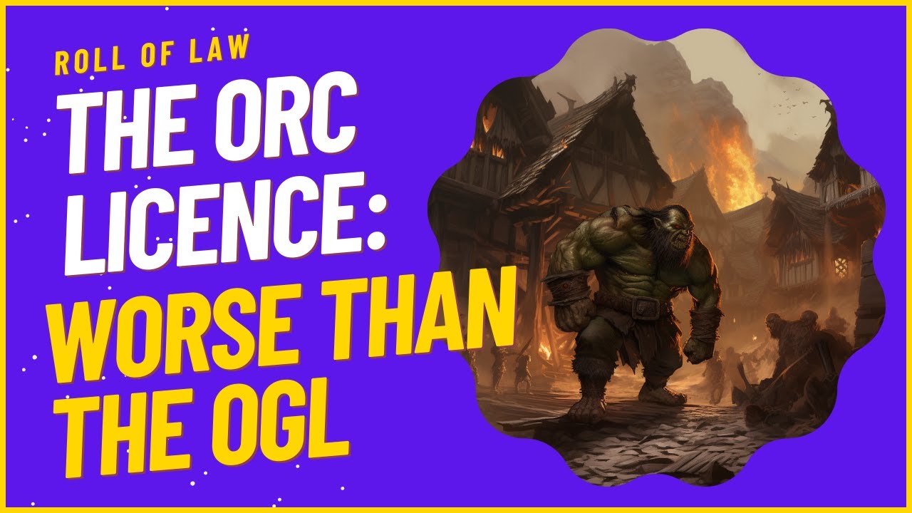 The ORC Licence:  Worse than the OGL