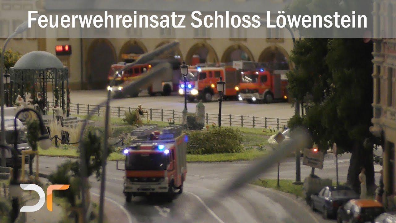 FPV Truck - MiWuLa - Feuerwehreinsatz am Schloß Löwenstein - Miniaturwunderland Hamburg | RC 1:87