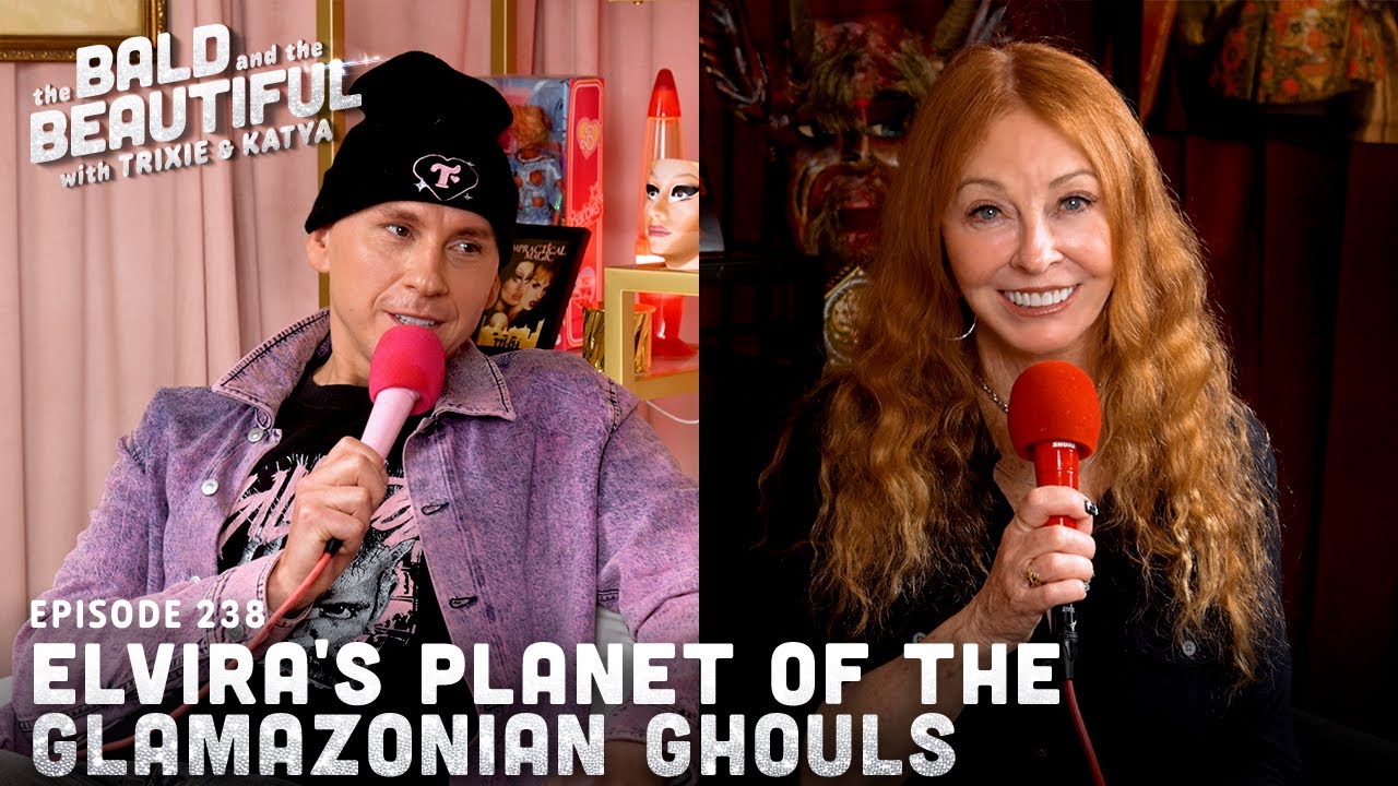 Elvira's Planet of the Glamazonian Ghouls with Trixie | The Bald and the Beautiful w/ Trixie & Katya
