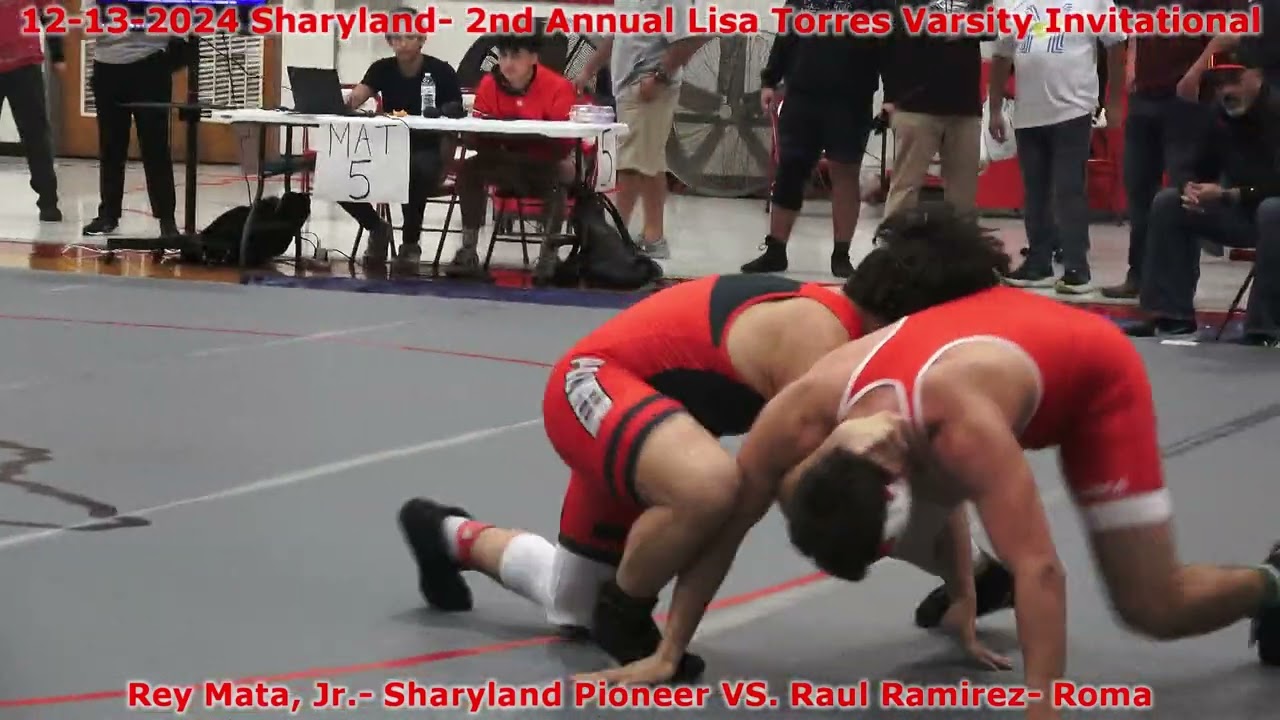 12-13-2024_24- Rey Mata, Jr.- Sharyland Pioneer VS. Raul Ramirez- Roma