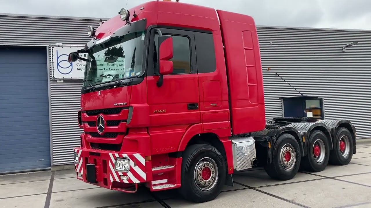 Mercedes-Benz Actros 4165 SLT 8x4/4 Heavy Haulage Tractor | Assen Holland